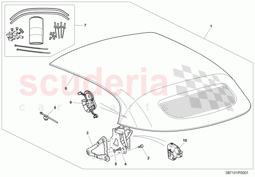 Part Diagram for Bentley 3W7959613B