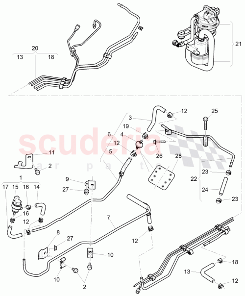 Part Diagram for Bentley 3Y0201109D