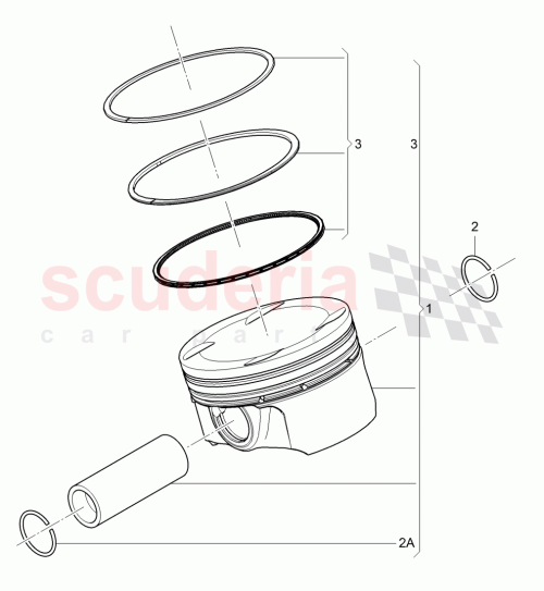 Part Diagram for Bentley 077 198 151 R