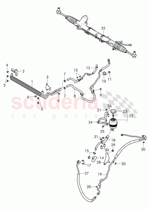 Part Diagram for Bentley 3W0 422 495 C