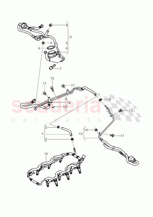 Part Diagram for Bentley 3W0 133 986 AH