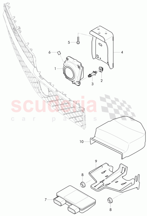 Part Diagram for Bentley N10156207
