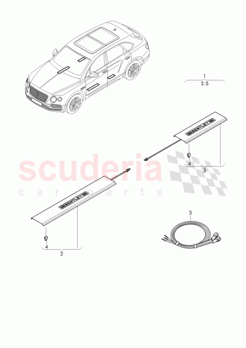 Part Diagram for Bentley JNV 853 373 D