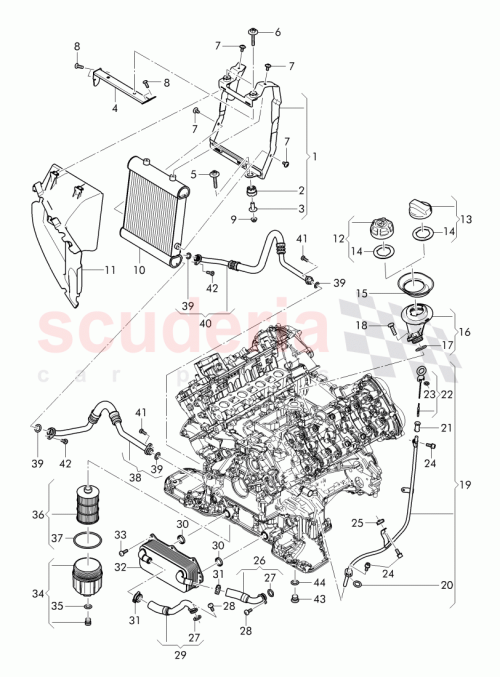 Part Diagram for Bentley 4W0 121 346 G