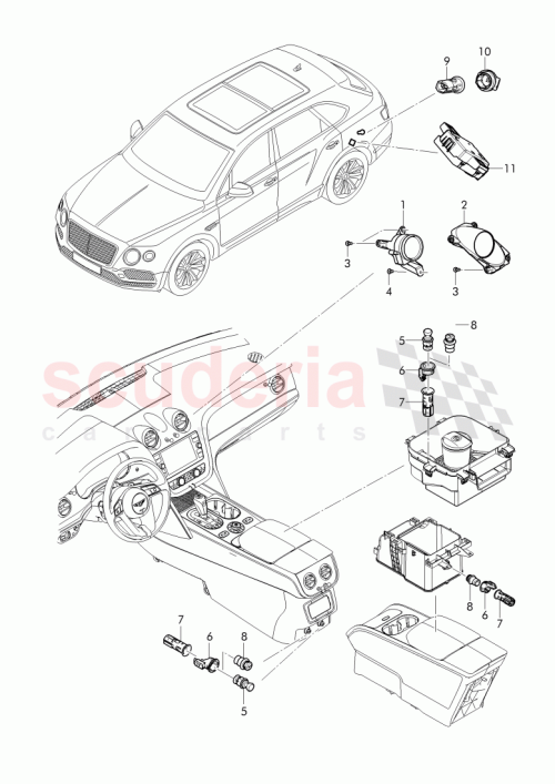 Part Diagram for Bentley N 106 737 01
