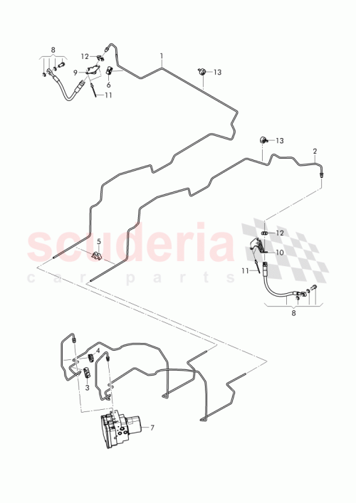 Part Diagram for Bentley 4M0614726L