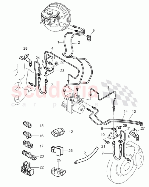 Part Diagram for Bentley 3D0611715D