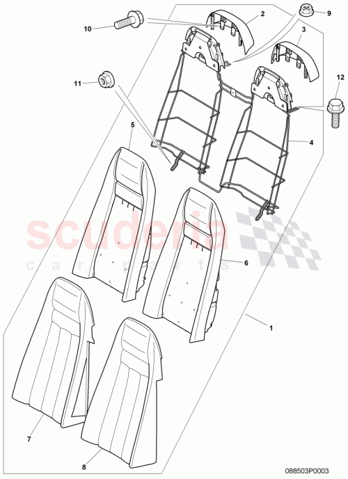 Part Diagram for Bentley N91118201