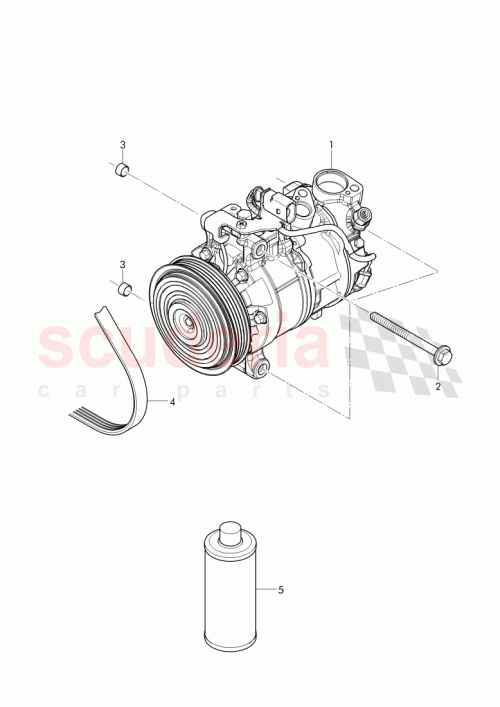 Part Diagram for Bentley G052300A2