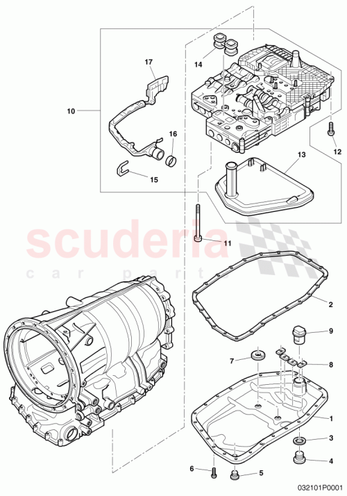 Part Diagram for Bentley 01V321432