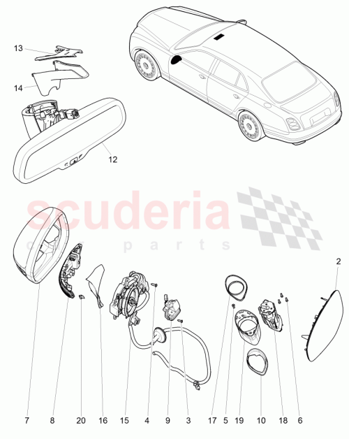 Part Diagram for Bentley 3Y5857086GRU