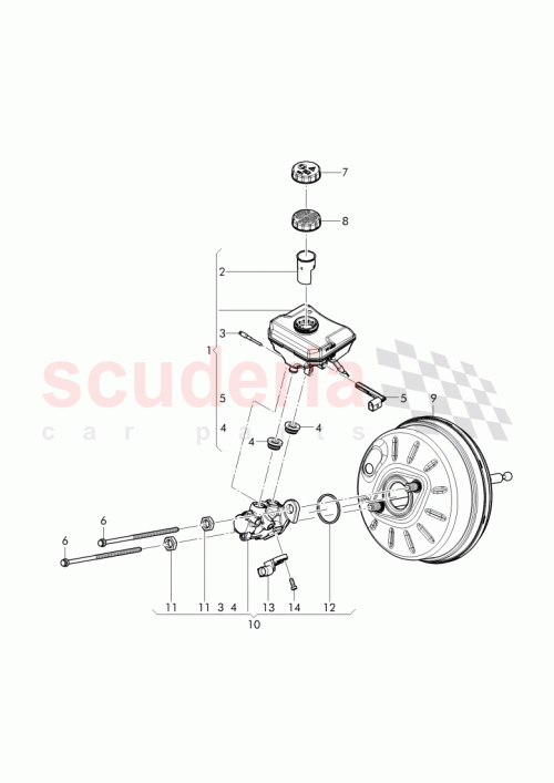 Part Diagram for Bentley 4G0611243B