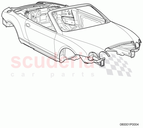 Part Diagram for Bentley 3W7800411AA