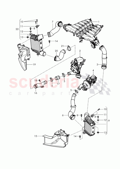 Part Diagram for Bentley 3W0 145 828 K