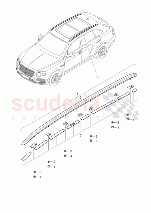 Part Diagram for Bentley 36A 860 021 B