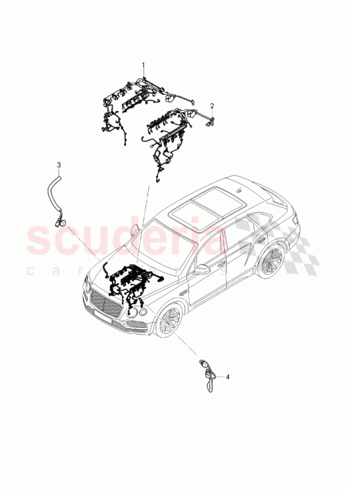 Part Diagram for Bentley 36A 971 013 A