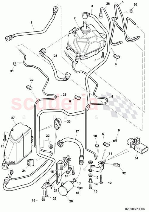 Part Diagram for Bentley 3W0201983C