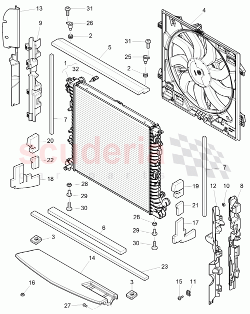 Part Diagram for Bentley 3Y0121221J