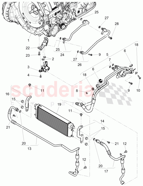 Part Diagram for Bentley 3W0 317 801 AF