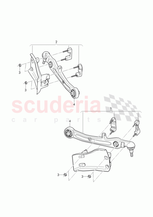 Part Diagram for Bentley 3W8 407 126 A