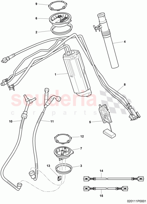 Part Diagram for Bentley 3W8919679