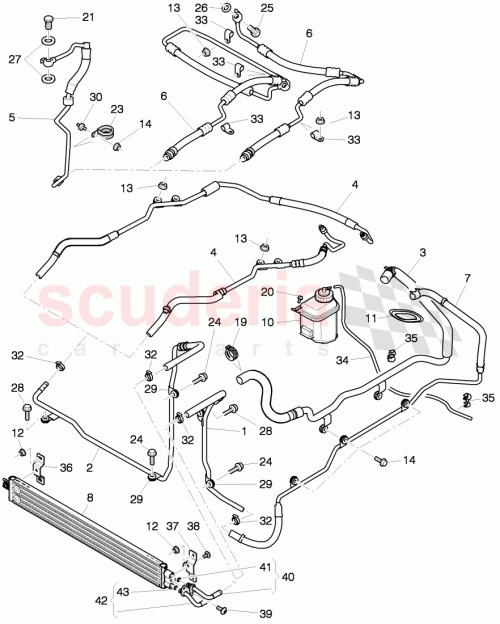 Part Diagram for Bentley 3Y0422891C