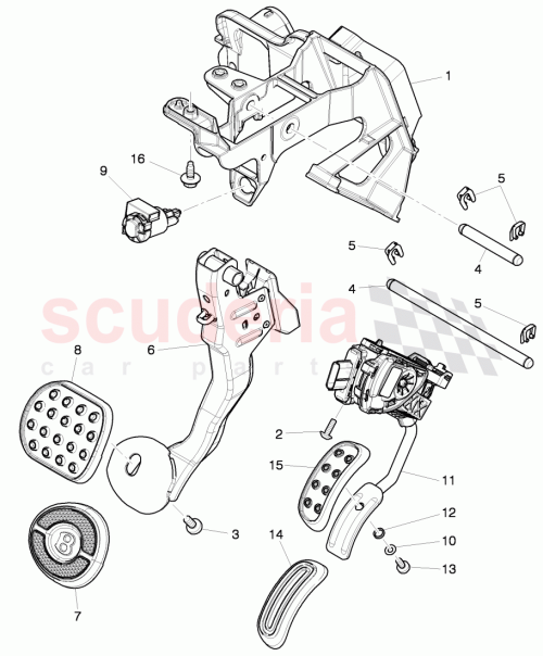 Part Diagram for Bentley 3Y0723647B