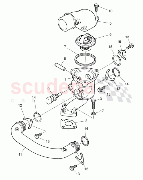 Part Diagram for Bentley 07V121117