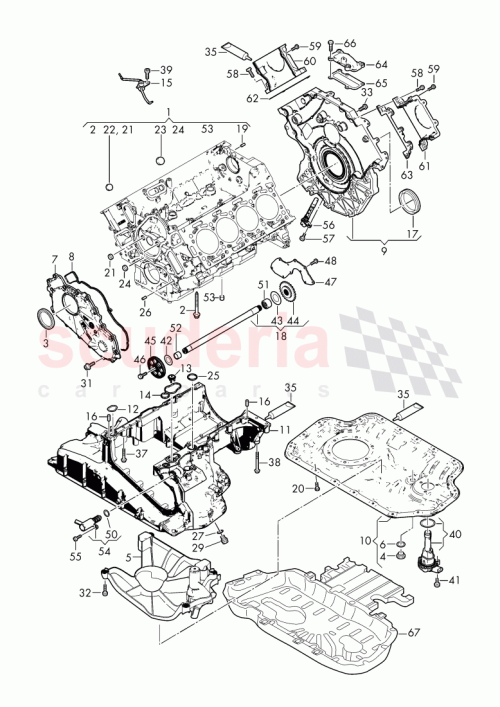 Part Diagram for Bentley N 101 961 03