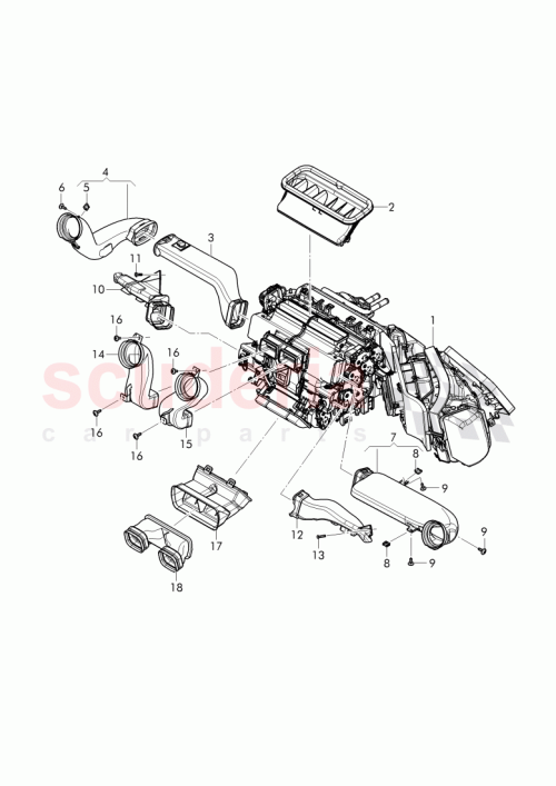 Part Diagram for Bentley 8N8 868 307