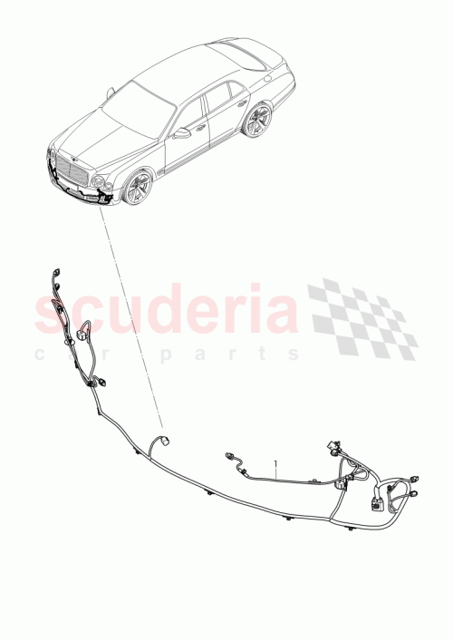 Part Diagram for Bentley 3Y0 971 095 AB