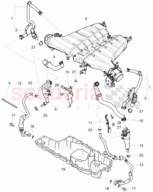 Part Diagram for Bentley N10323103