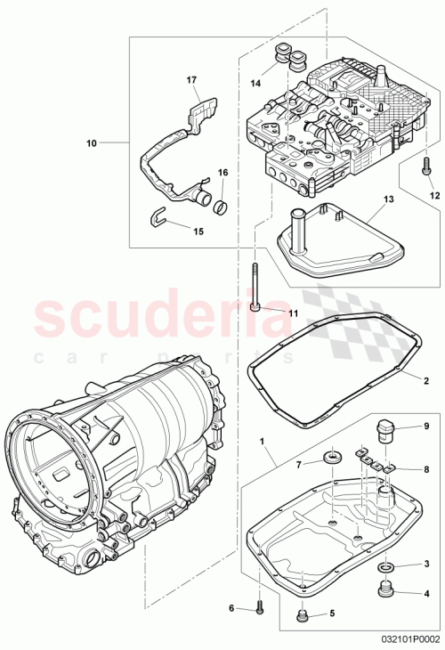 Part Diagram for Bentley 09E321371A