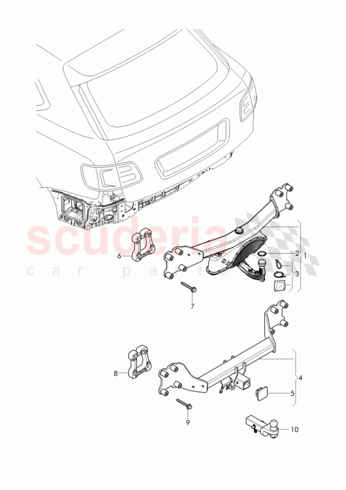 Part Diagram for Bentley 36A803946B