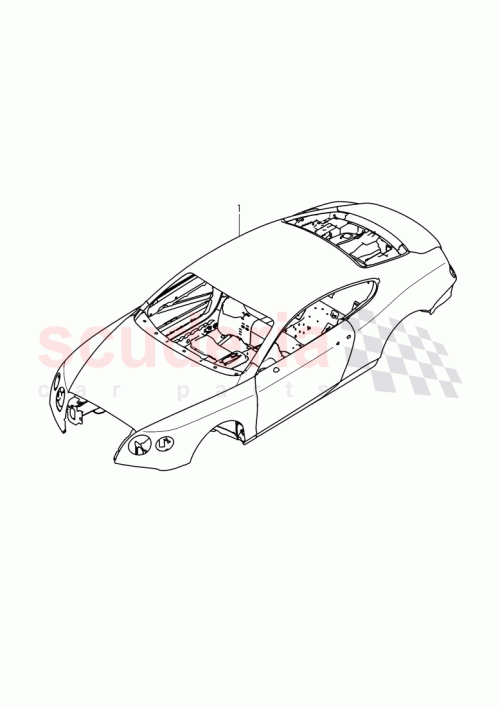 Part Diagram for Bentley 3W8 800 401 CB