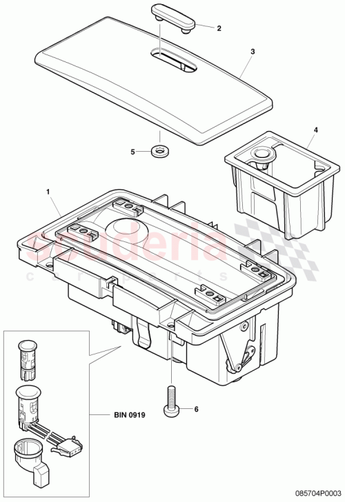 Part Diagram for Bentley 3W0863289EU63