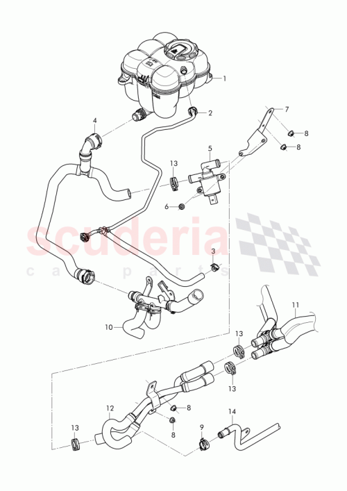 Part Diagram for Bentley 4H0 121 671 D