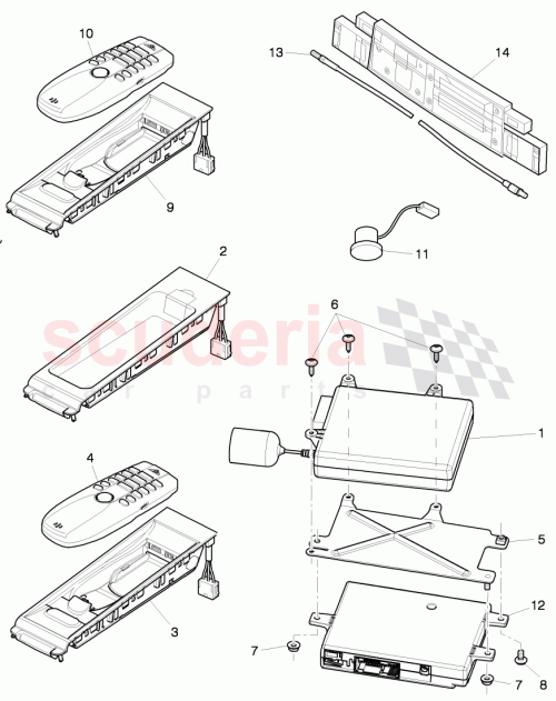 Part Diagram for Bentley 3W3 035 721 A