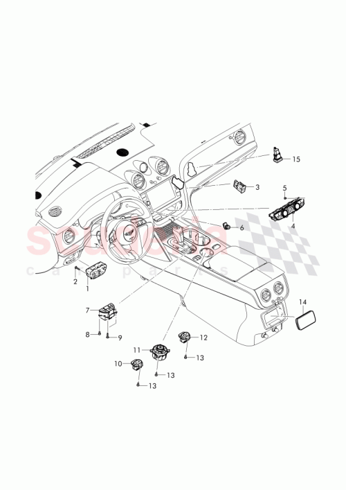 Part Diagram for Bentley N 105 557 02