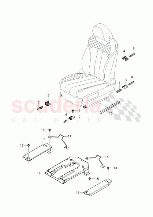 Part Diagram for Bentley N 912 052 01