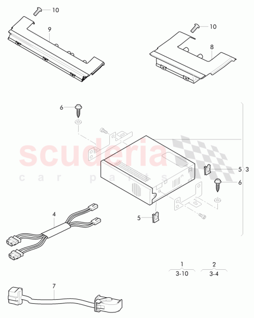 Part Diagram for Bentley JNV 919 122 E