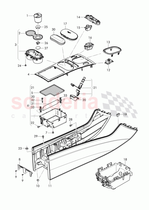 Part Diagram for Bentley 3W0858576A