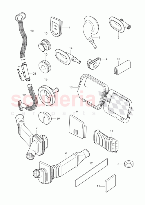 Part Diagram for Bentley 4W0 971 815