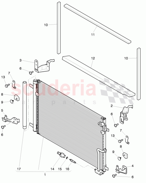 Part Diagram for Bentley 3Y0260124
