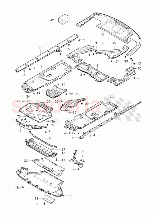 Part Diagram for Bentley 36A 071 611 J
