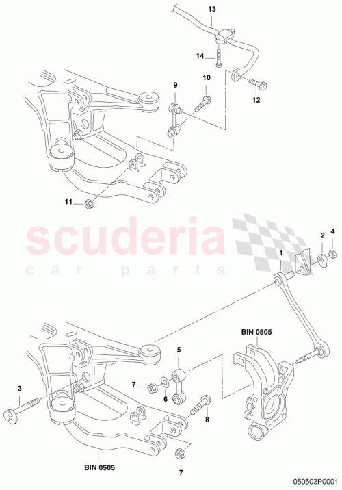 Part Diagram for Bentley 3W0511407E