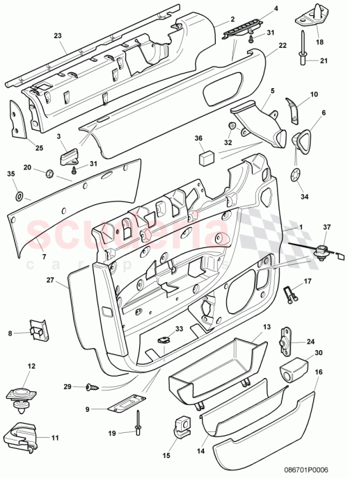 Part Diagram for Bentley 3D0971818