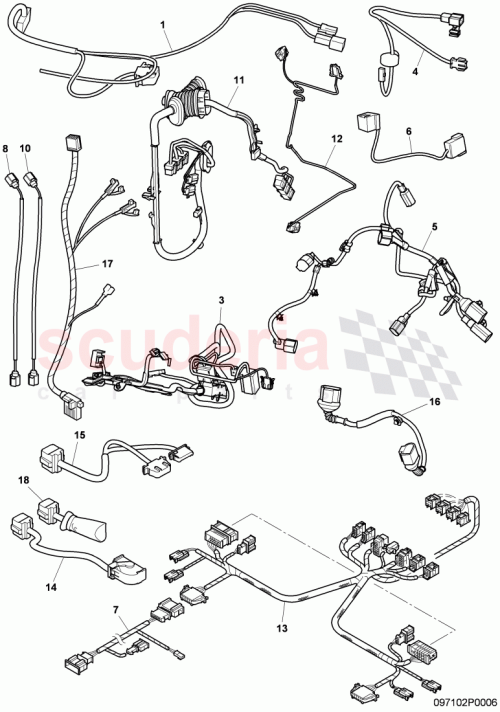 Part Diagram for Bentley 3W0 971 607 B