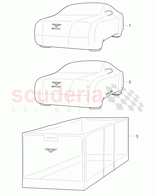 Part Diagram for Bentley JNV 861 985 A