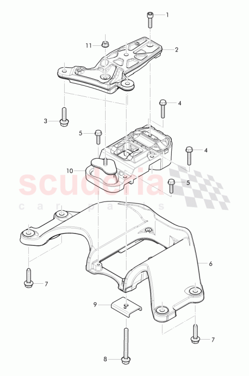 Part Diagram for Bentley 3W0 399 291